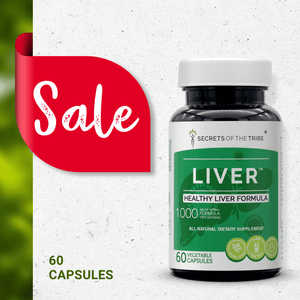 Secrets Of The Tribe Liver Capsules. Healthy Liver Formula buy online 