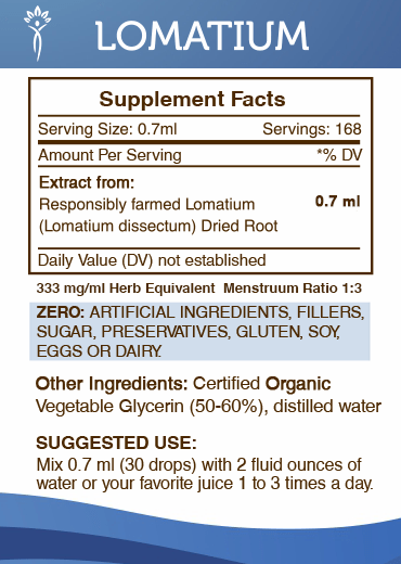 Secrets Of The Tribe Lomatium Tincture buy online