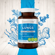 Load image into Gallery viewer, Secrets Of The Tribe Lungs Capsules. Healthy Lungs Formula buy online 