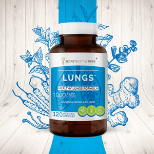 Secrets Of The Tribe Lungs Capsules. Healthy Lungs Formula buy online 