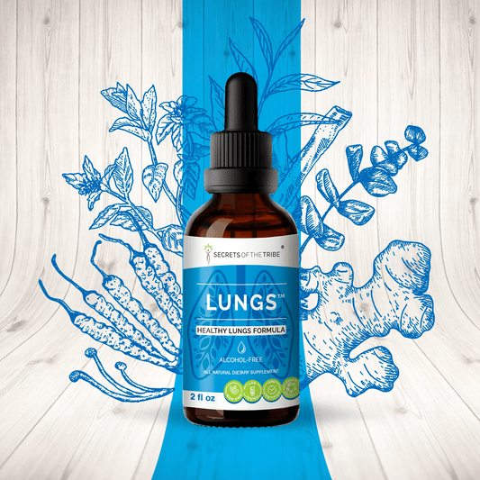 Secrets Of The Tribe Lungs. Healthy Lungs Formula buy online 