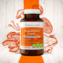 Load image into Gallery viewer, Secrets Of The Tribe Mushrooms Blend Capsules. Immune Support Formula buy online 