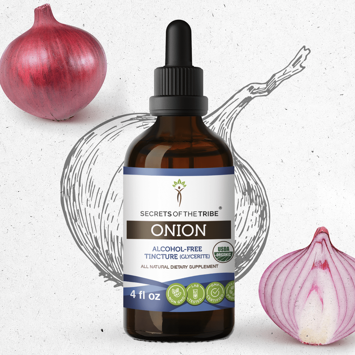 Onion Tincture Secrets Of The Tribe