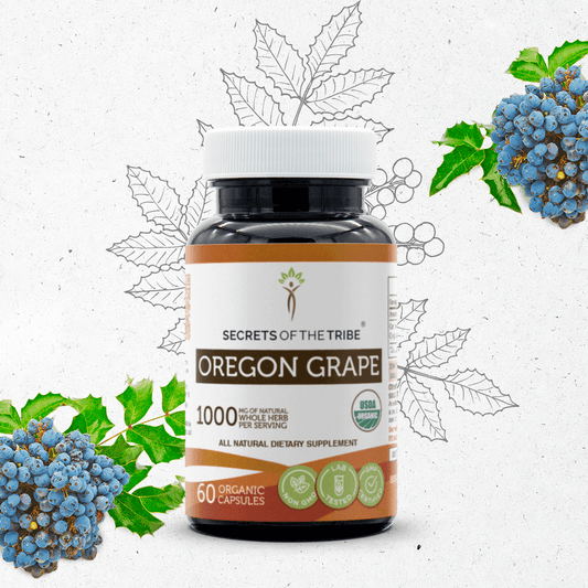 Secrets Of The Tribe Oregon Grape Capsules buy online 