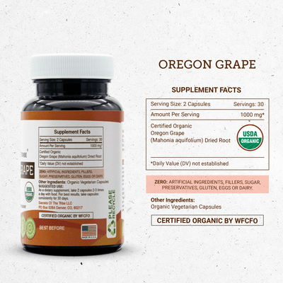 Buy Oregon Grape Capsules online