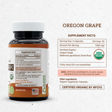 Load image into Gallery viewer, Secrets Of The Tribe Oregon Grape Capsules buy online 