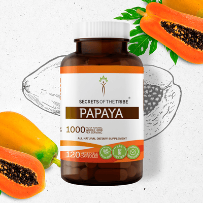 Papaya Capsules - Secrets Of The Tribe 