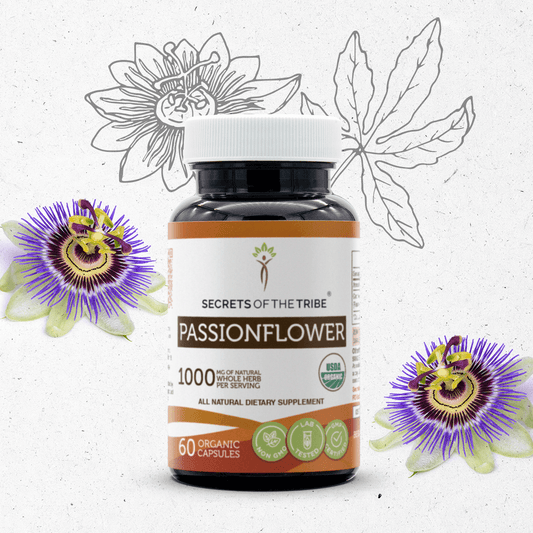 Secrets Of The Tribe Passionflower  Capsules buy online 