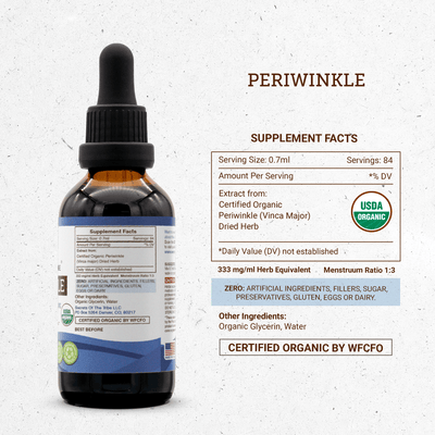 Periwinkle Tincture Secrets Of The Tribe Tincture Secrets Of The Tribe