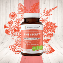 Load image into Gallery viewer, Secrets Of The Tribe PMS Secret Capsules. Hormonal Imbalance Support buy online 