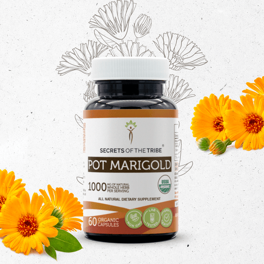 Secrets Of The Tribe Pot Marigold Capsules buy online 