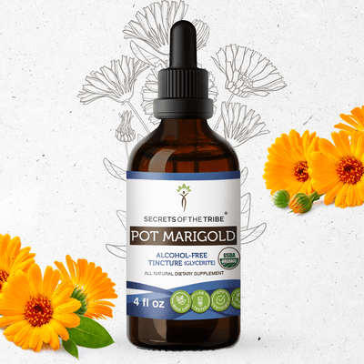 Pot Marigold Tincture Secrets Of The Tribe Tincture Secrets Of The Tribe