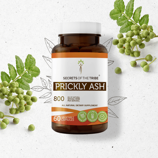 Secrets Of The Tribe Prickly Ash Capsules buy online 