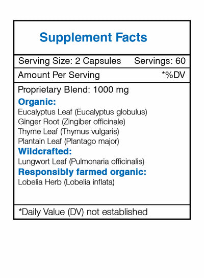 Buy Respiratory Capsules online. Respiratory Health Formula - Secrets Of The Tribe