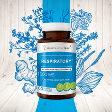 Load image into Gallery viewer, Secrets Of The Tribe Respiratory Capsules. Respiratory Health Formula buy online 