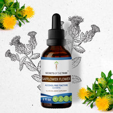 Load image into Gallery viewer, Secrets Of The Tribe Safflower Flower  Tincture buy online 