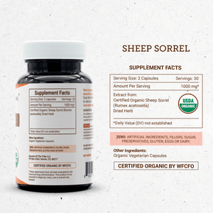 Secrets Of The Tribe Sheep Sorrel Capsules buy online 