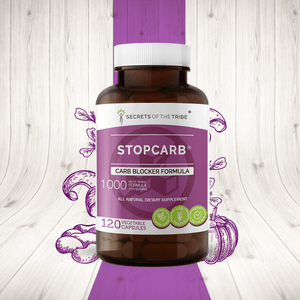 Secrets Of The Tribe StopCarb Capsules. Carb Blocker Formula buy online 