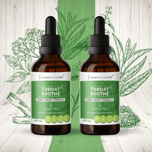 Secrets Of The Tribe Throat Soothe. Sore Throat Formula buy online 