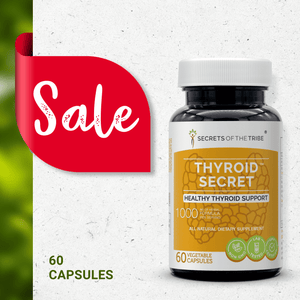 Secrets Of The Tribe Thyroid Secret Capsules. Healthy Thyroid Support buy online 