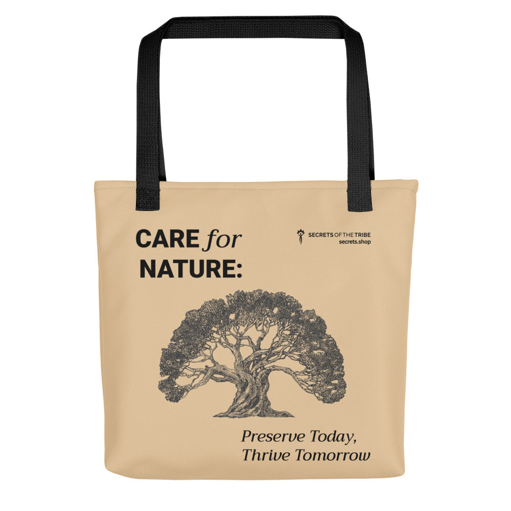 Secrets Of The Tribe Tote Bag “Care for Nature” buy online 