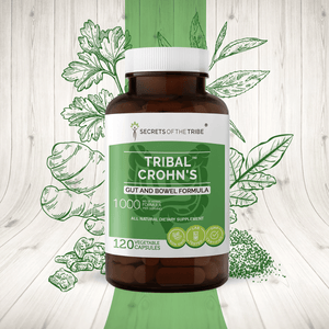 Secrets Of The Tribe Tribal Crohn's Capsules. Gut and Bowel Formula buy online 