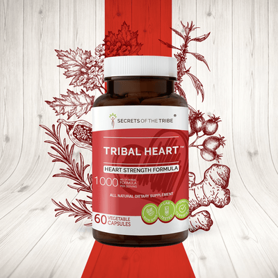 Buy Tribal Heart Capsules online. Heart Strength Formula - Secrets Of The Tribe