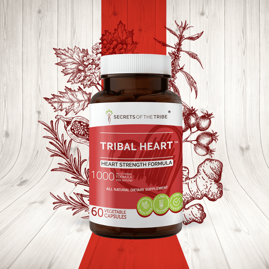 Secrets Of The Tribe Tribal Heart Capsules. Heart Strength Formula buy online 