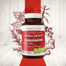 Load image into Gallery viewer, Secrets Of The Tribe Tribal Heart Capsules. Heart Strength Formula buy online 