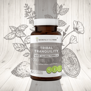 Secrets Of The Tribe Tribal Tranquility Capsules. Nerve Calming Formula buy online 