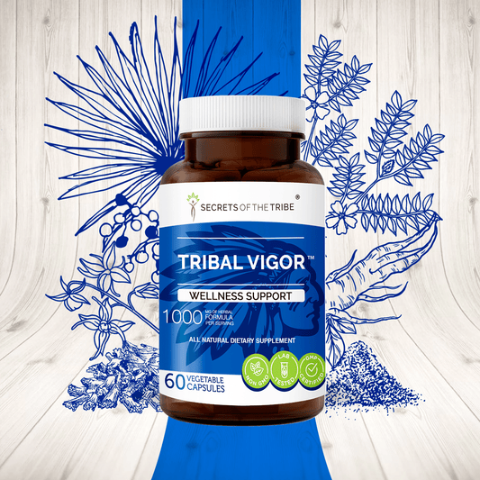 Secrets Of The Tribe Tribal Vigor Capsules. Wellness Support buy online 