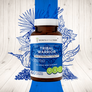 Secrets Of The Tribe Tribal Warrior Capsules. Male Strength / Vitality buy online 