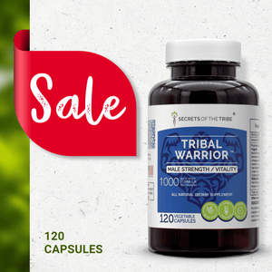 Secrets Of The Tribe Tribal Warrior Capsules. Male Strength / Vitality buy online 