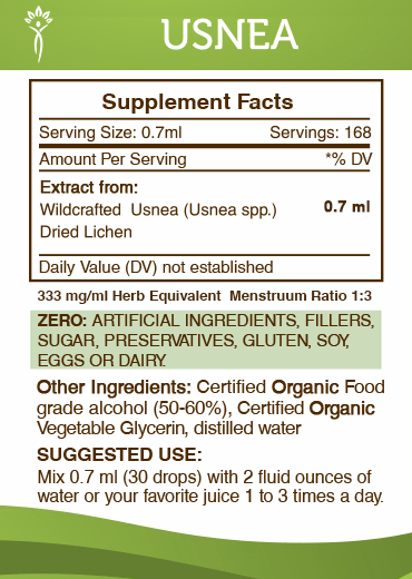 Usnea Tincture Secrets Of The Tribe Tincture Secrets Of The Tribe