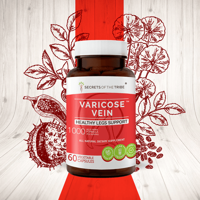 Buy Varicose Vein Capsules. Healthy Legs Support online - Secrets Of The Tribe