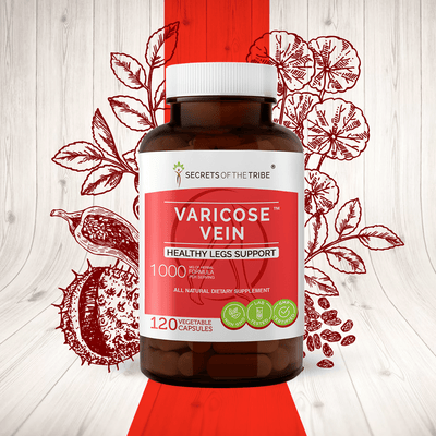 Buy Varicose Vein Capsules. Healthy Legs Support online - Secrets Of The Tribe