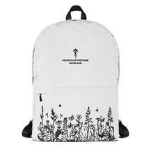 Load image into Gallery viewer, Secrets Of The Tribe White Floral Backpack buy online 