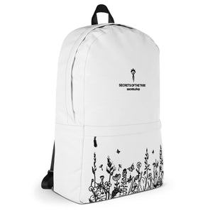 Secrets Of The Tribe White Floral Backpack buy online 