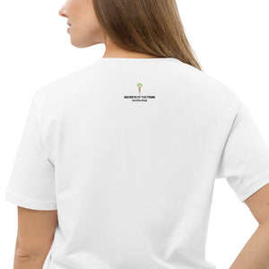 Secrets Of The Tribe White Organic T-Shirt “Care for Nature” (100% cotton) buy online 