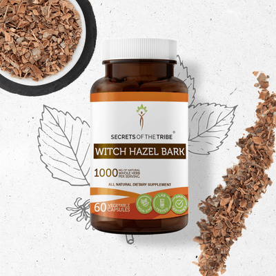Witch Hazel Bark Capsules Secrets Of The Tribe Capsules Secrets Of The Tribe