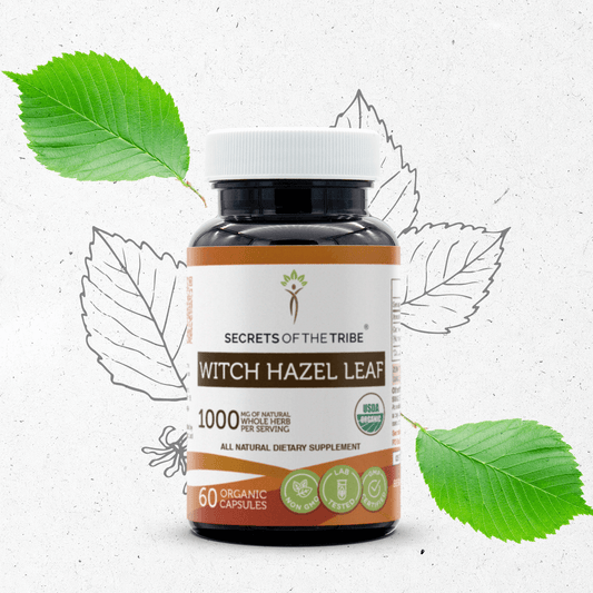 Secrets Of The Tribe Witch Hazel Leaf Capsules buy online 