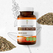 Load image into Gallery viewer, Secrets Of The Tribe Wood Betony Capsules buy online 