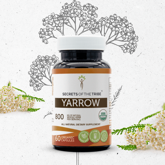 Secrets Of The Tribe Yarrow Capsules buy online 