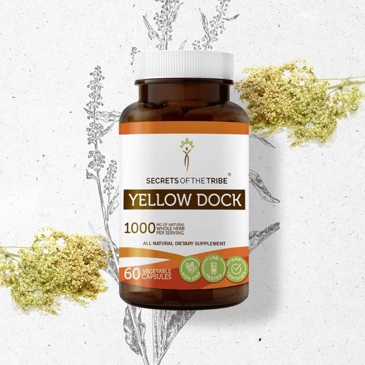 Secrets Of The Tribe Yellow Dock Capsules buy online 