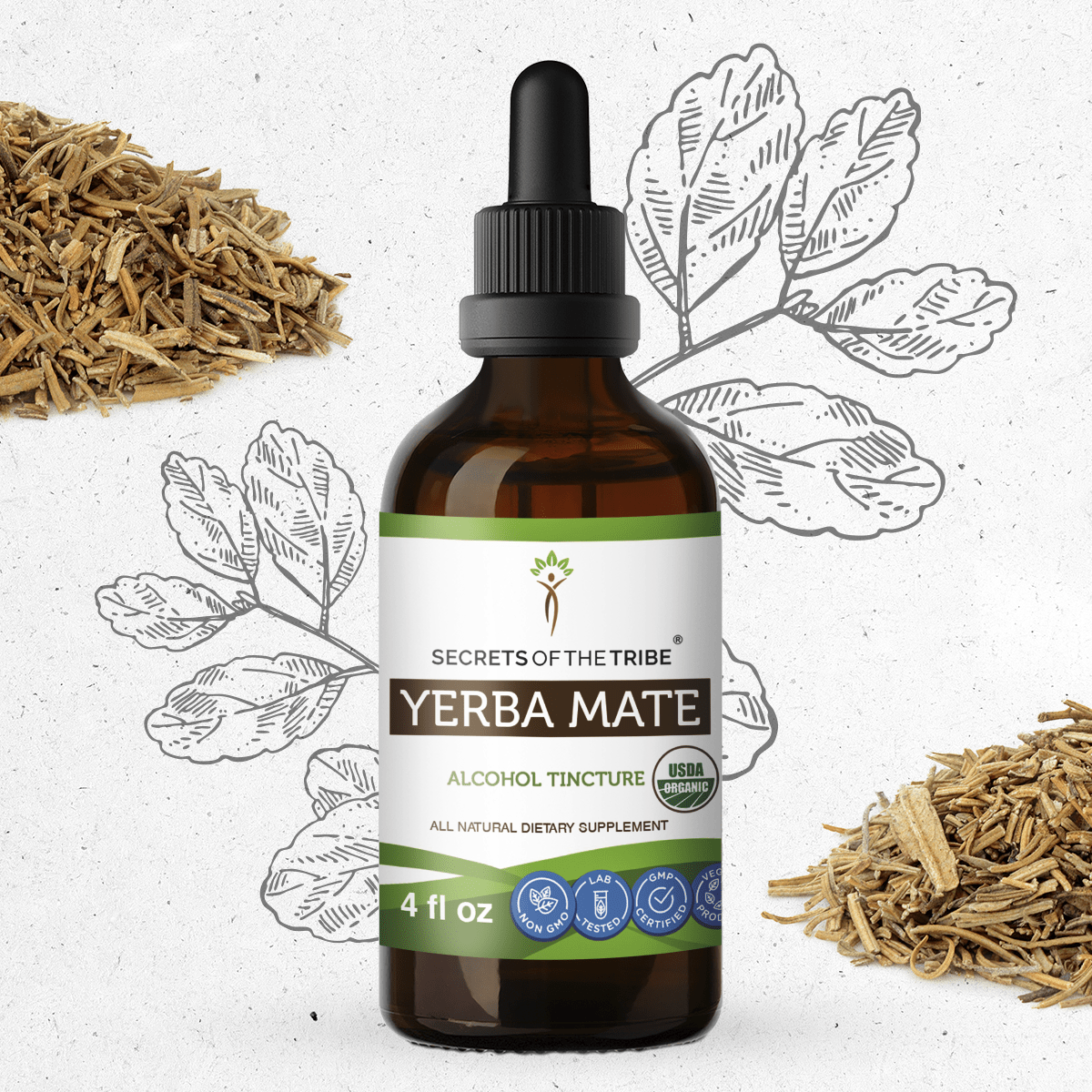 Yerba Mate Tincture Secrets Of The Tribe